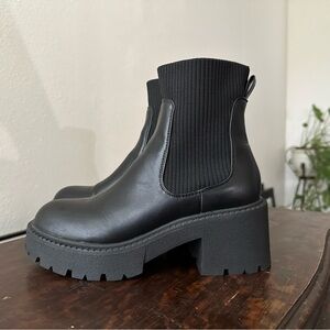 Black Madden Girl Boots 8.5